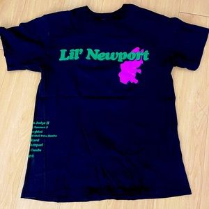 Vlone Asap Yams Lil Newport T Shirt size small RARE 100% AUTHENTC